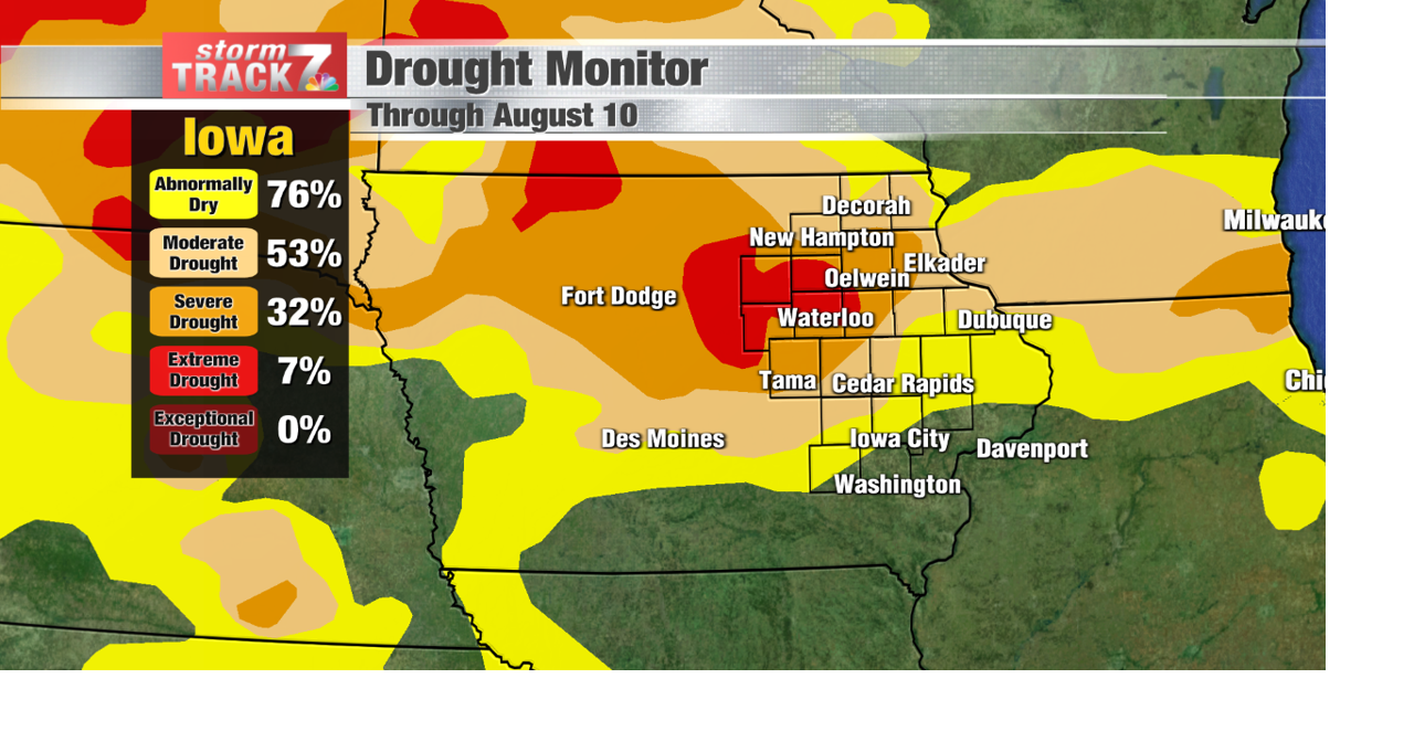 Severe to Extreme Drought continues in Iowa | Schnack's Weather Blog ...