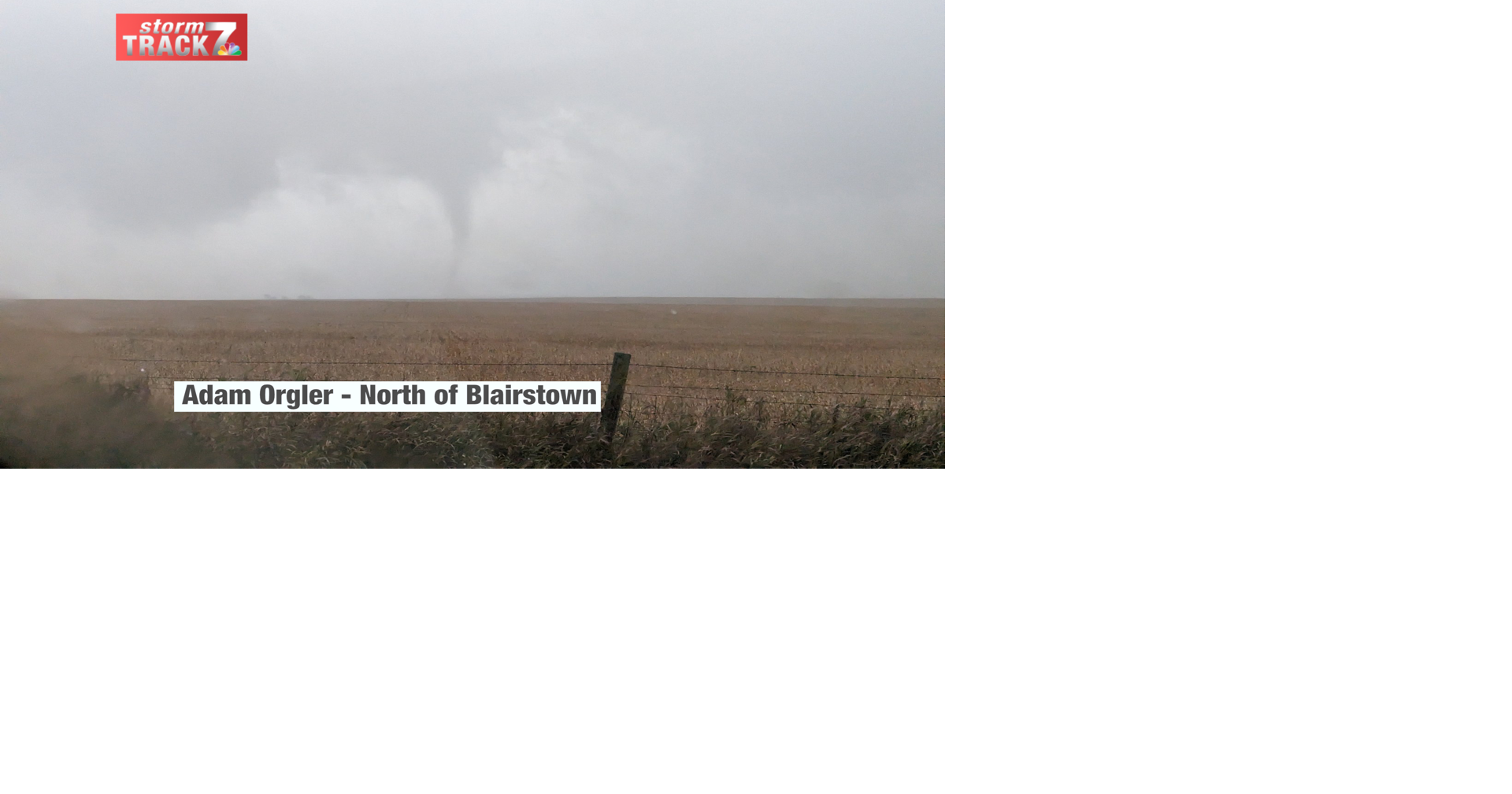Tornado near Blairstown late Friday afternoon Schnack's Weather Blog