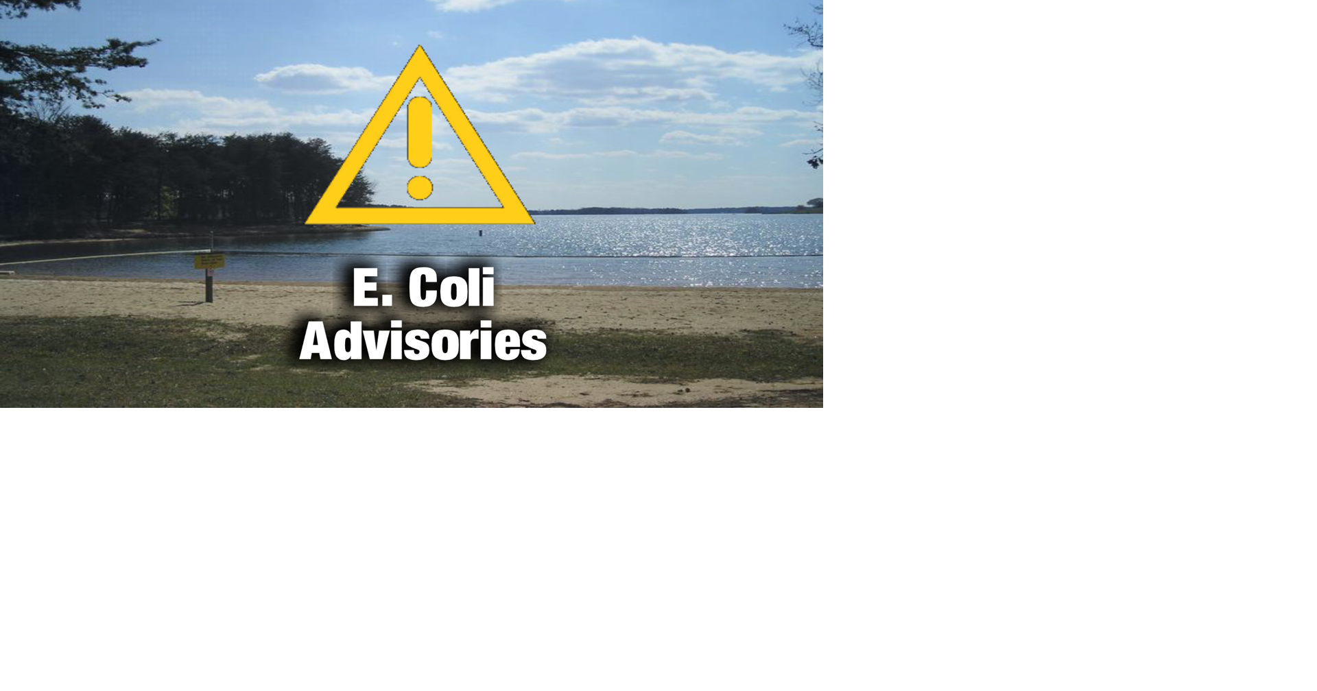 Several Iowa beaches hit with E.Coli advisories