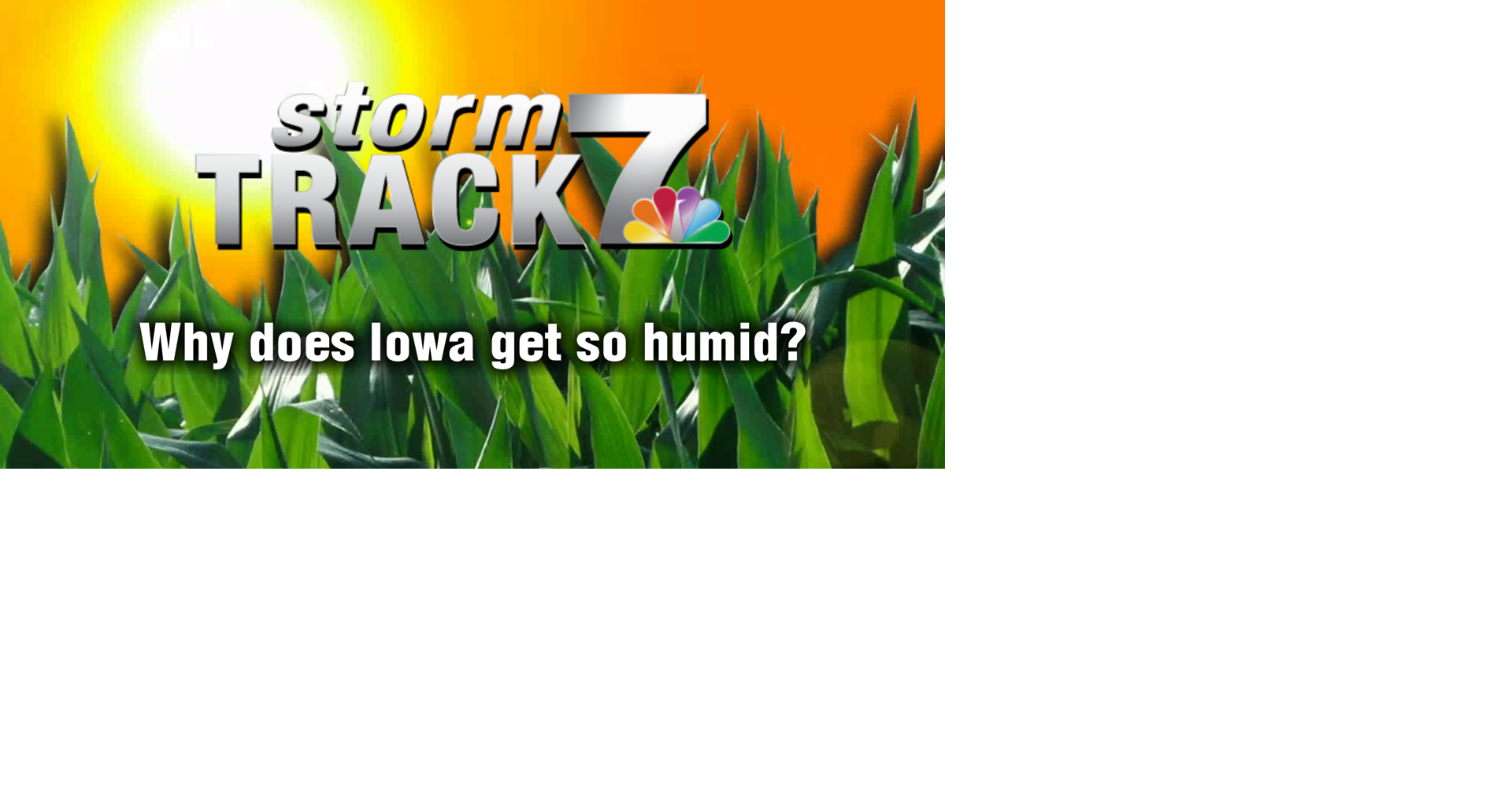 Why does Iowa get so humid? | Schnack's Weather Blog | kwwl.com