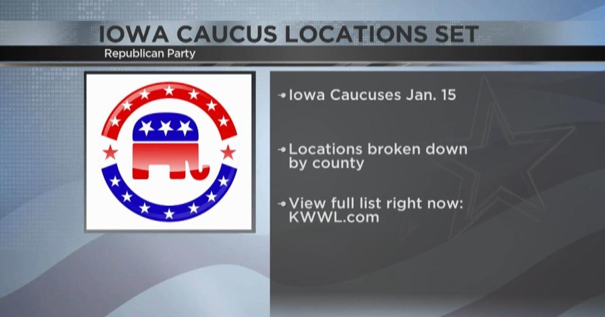 Iowa GOP releases Caucus Locations Video