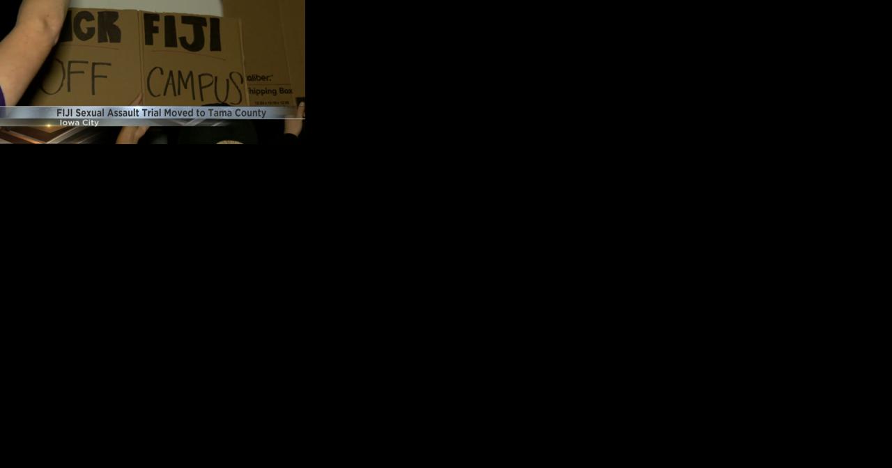 Judge in UI FIJI sex assault case moves case from Johnson to Tama County - Vimarsana News