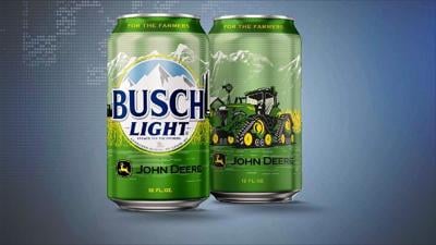 Busch and John Deere team up with limited-edition cans to support farmers, Iowa Strong