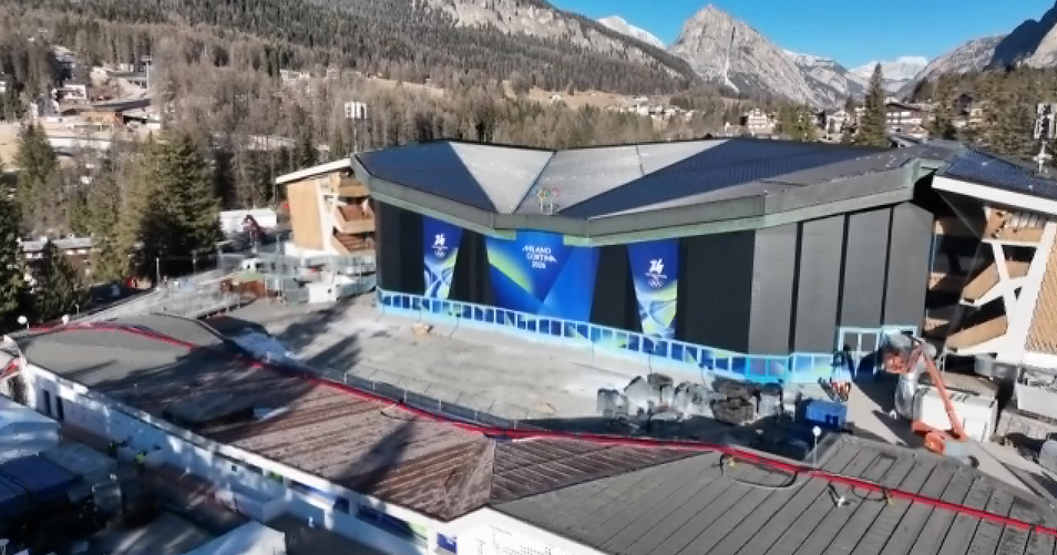 Cortina nears finish line in Olympic prep; torch travels through Italy