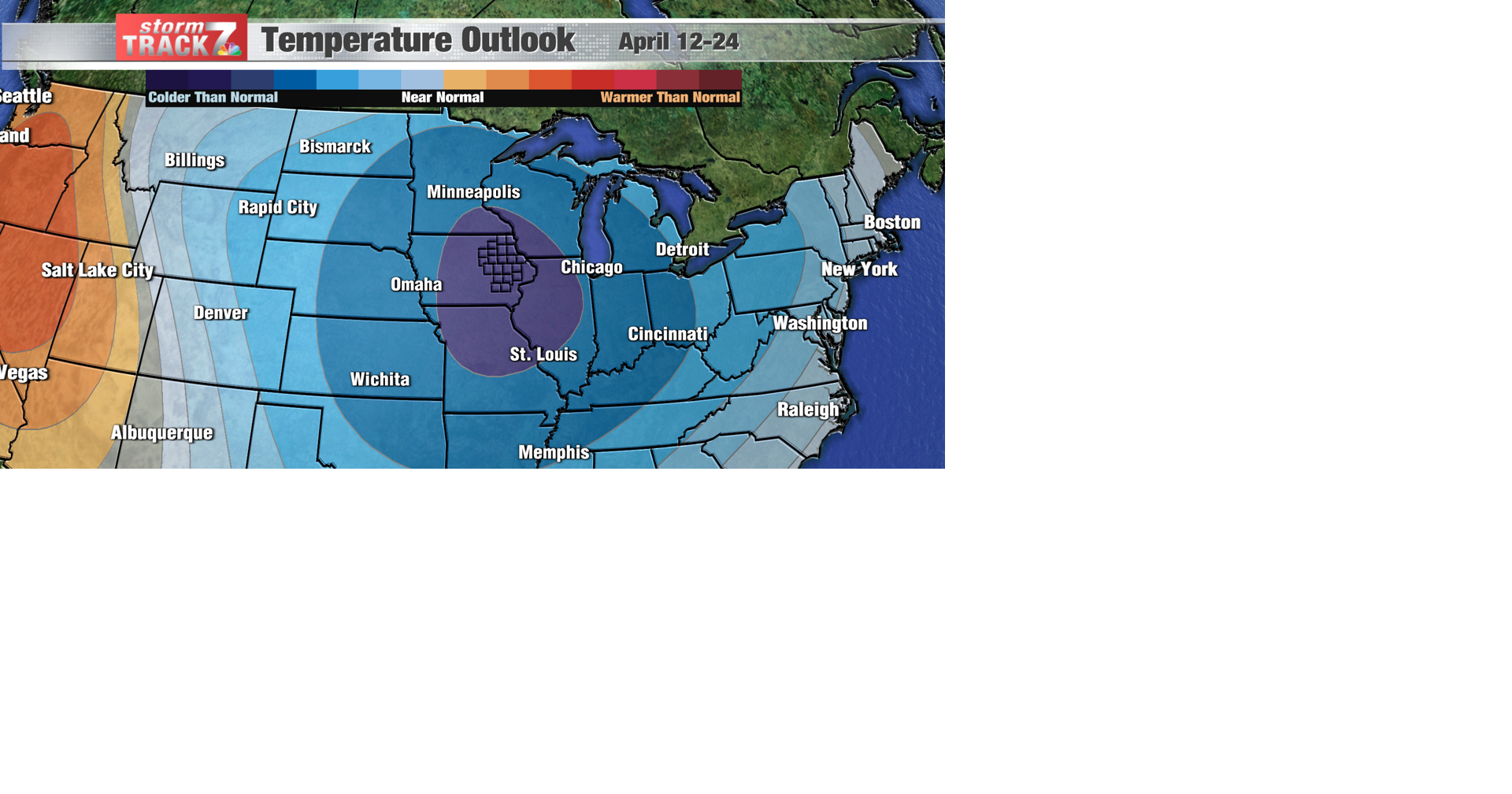 TRACKING: Below Normal Temperatures | Archive | kwwl.com