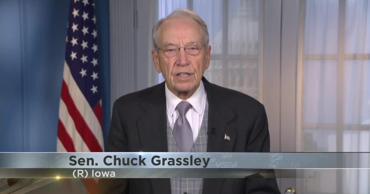 Iowa Senator Grassley urges action to restore SNAP benefits