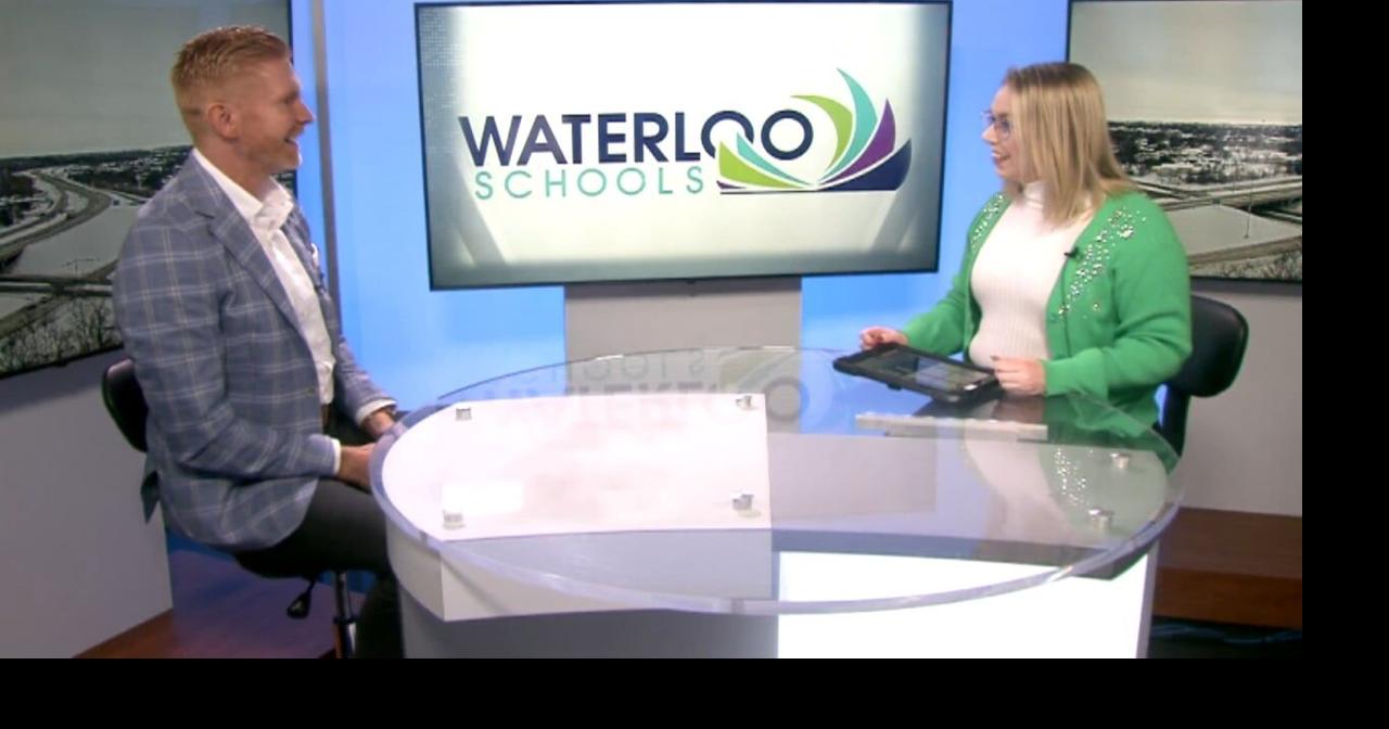Dr. Jared Smith, Superintendent of Waterloo Community School District ...