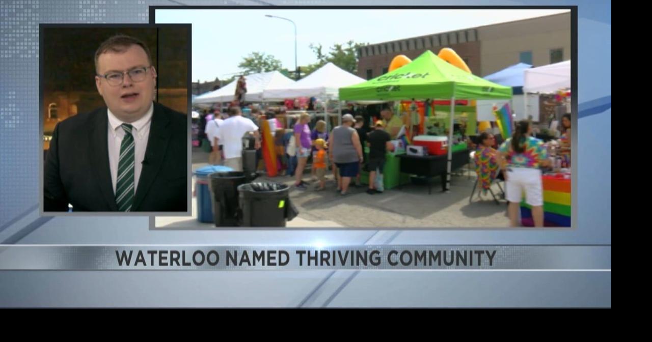 City of Waterloo named Thriving Community | Waterloo | kwwl.com