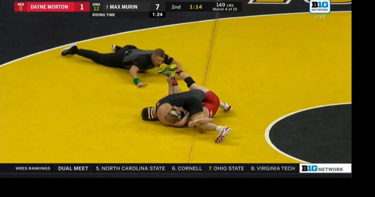 Iowa Hawkeye wrestling dominates Nebraska 34-6