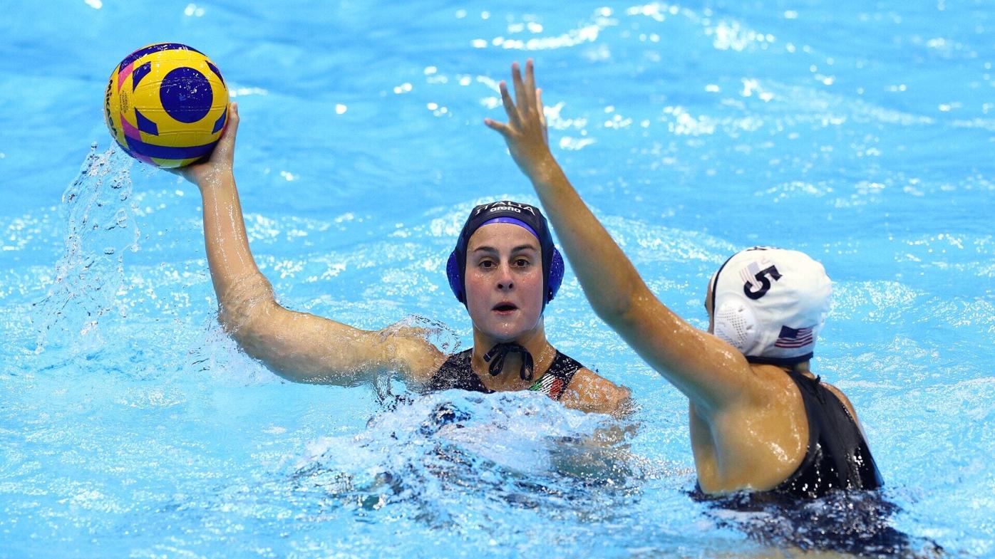 Italy edges U.S. women's water polo team at worlds, ends five-peat