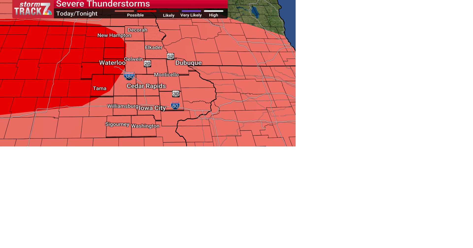 YELLOW ALERT: Strong storms possible during the late afternoon ...