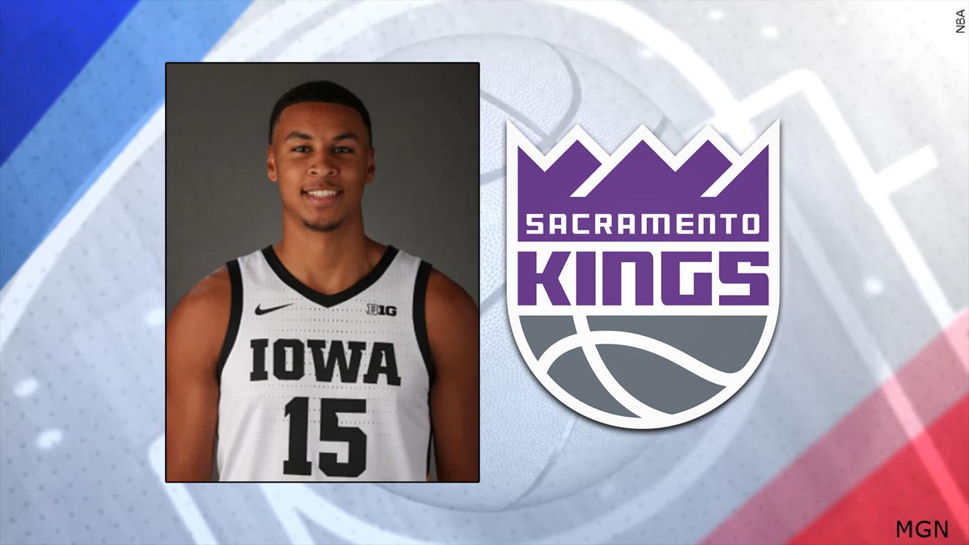 Former Iowa men's basketball player Keegan Murray picked No. 4