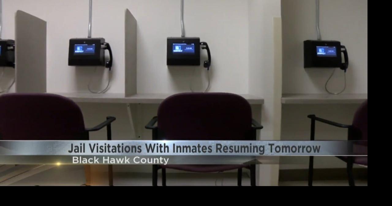 Black Hawk County Jail to resume inmate visitations on Tuesday