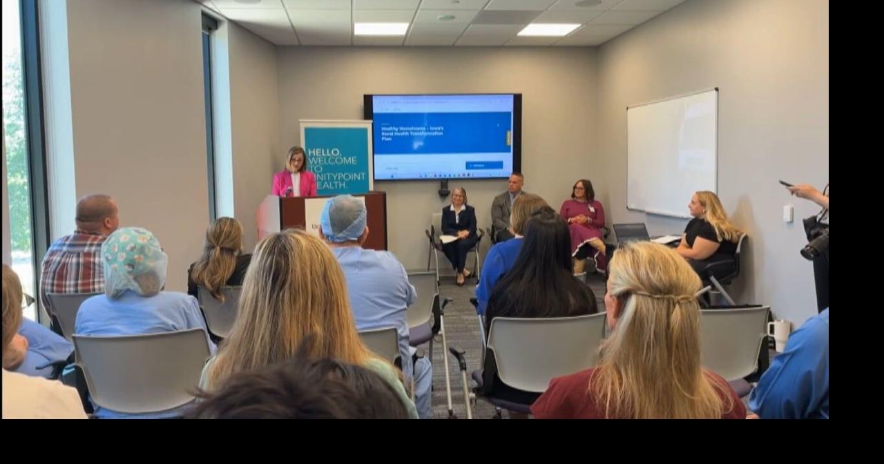 Gov. Reynolds announces grants to boost rural health care