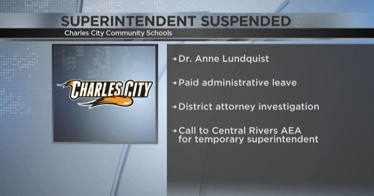 Charles City Schools Superintendent placed on administrative leave
