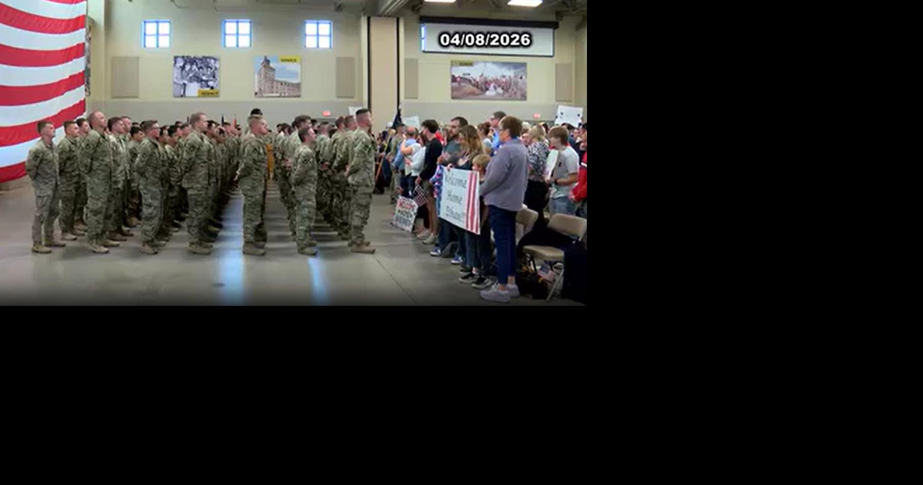 More than 100 Iowa National Guard soldiers to return home Thursday ...