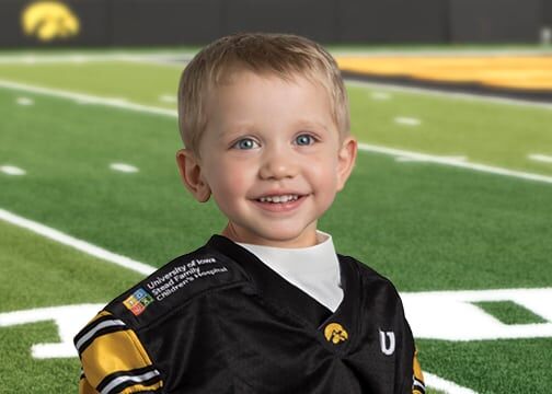 Kid Captain  University of Iowa Stead Family Children's Hospital