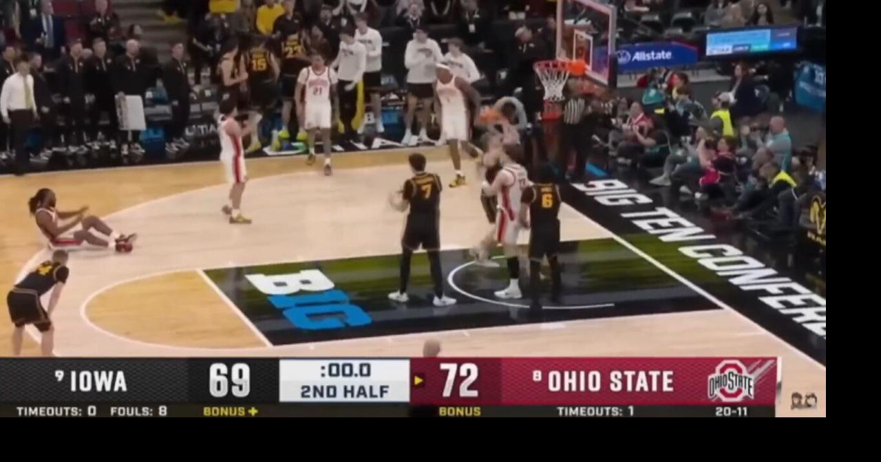 Thornton scores 24 and Ohio State holds off late rally by Iowa for 72 ...