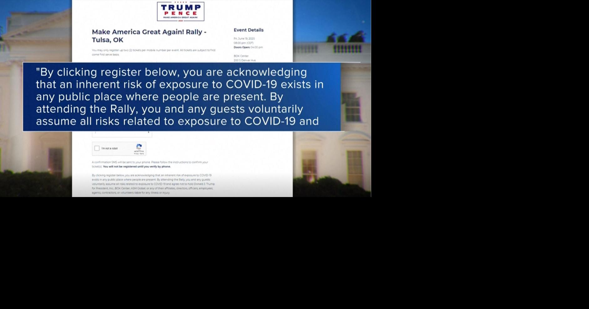 Rally at your own risk: President Trump campaign’s coronavirus ...