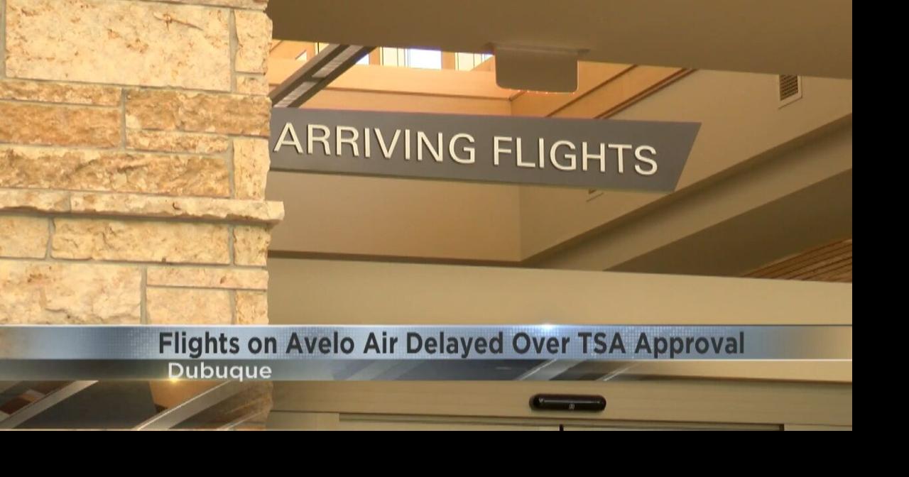 Avelo Airlines flights delayed over airport security plan Dubuque