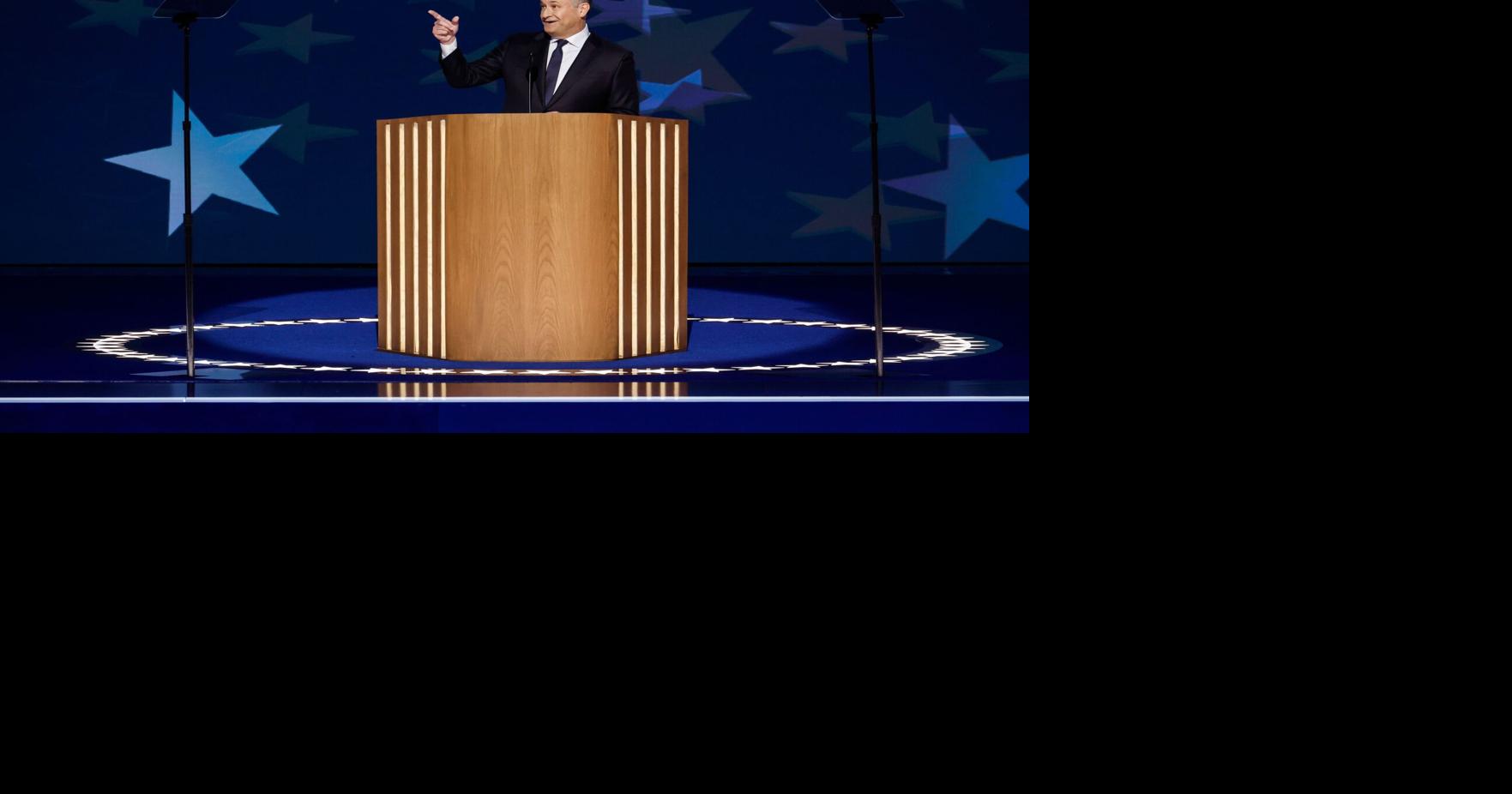Emhoff uses convention speech to show personal side of Harris: ‘Her ...