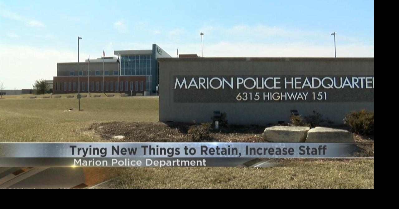 Marion Police Department trying new scheduling initiatives to increase ...