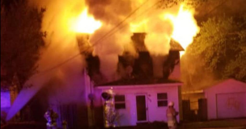 No injuries reported after West Liberty house catches fire | News ...