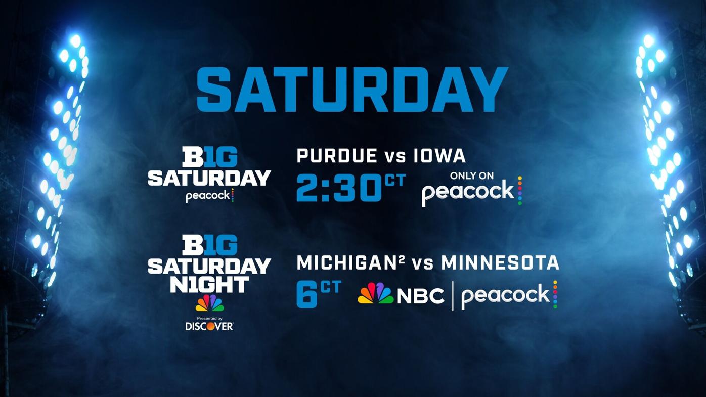 Big Ten on NBC and Peacock in Week 6: How to Watch Michigan, Iowa,  Wisconsin