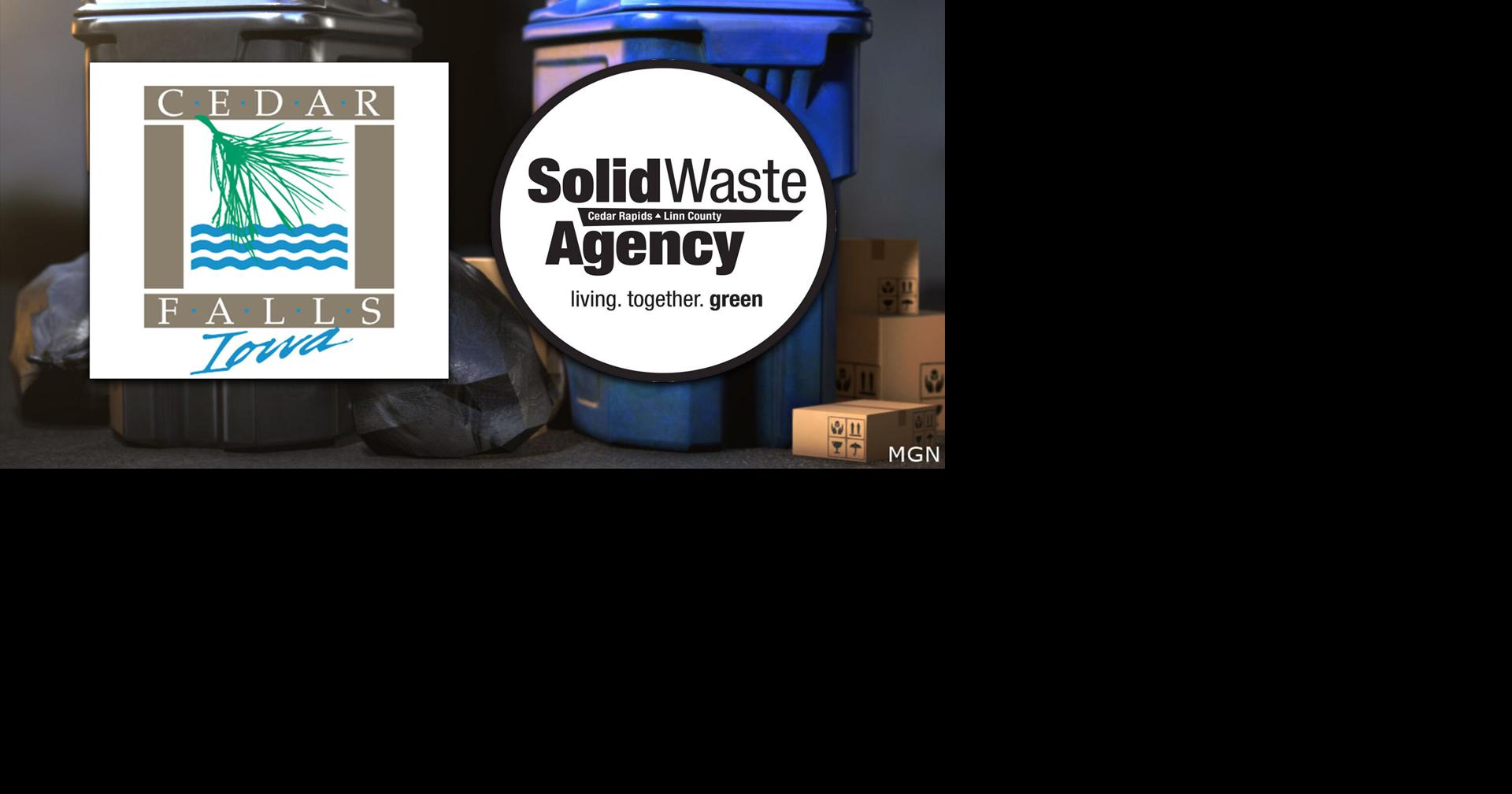 Cedar Falls, Cedar Rapids announces new garbage guidelines for the high wind forecast on