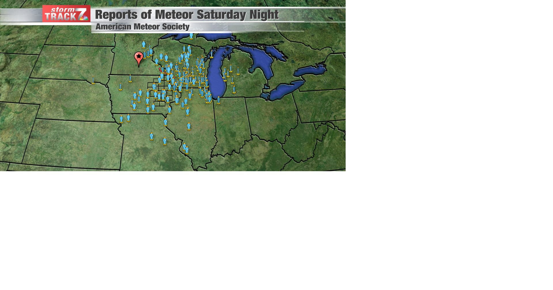 Meteor Saturday Evening | Schnack's Weather Blog | kwwl.com