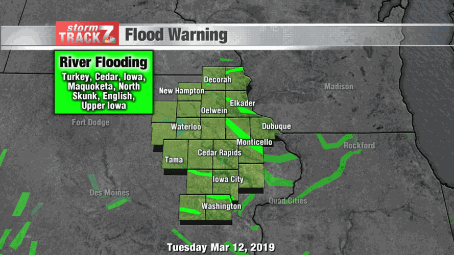 Flood Warning issued for a few local rivers Schnack's Weather Blog