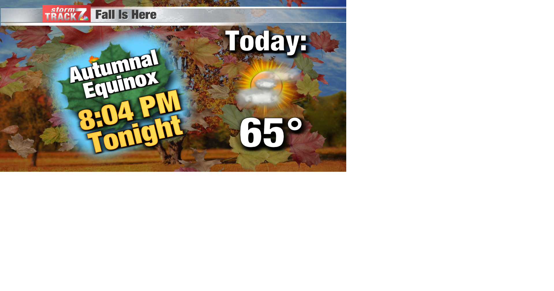 TRACKING: Ringing in fall with cool temps | Forecast | kwwl.com