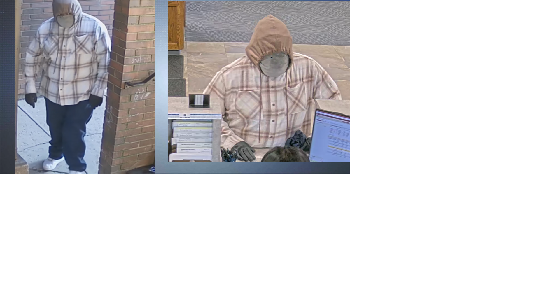 Iowa City Police seek help after bank robbery on Muscatine Ave