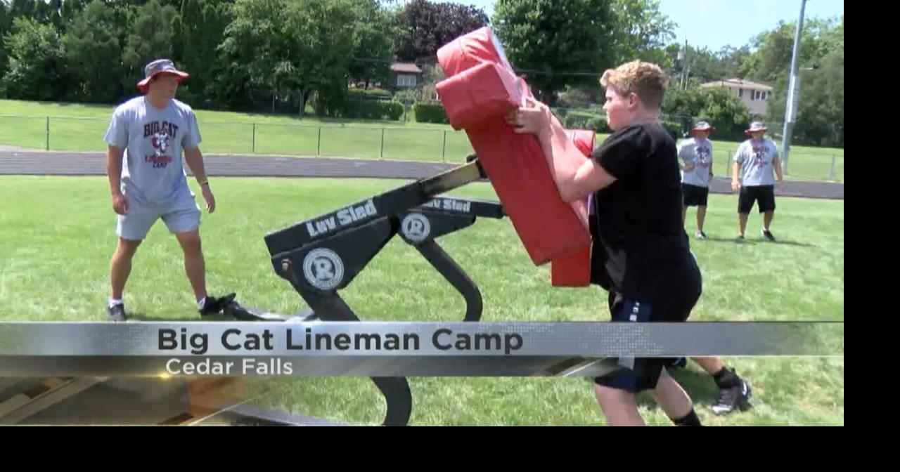 Big Cat Lineman Camp raises money to help former Cedar Falls Student