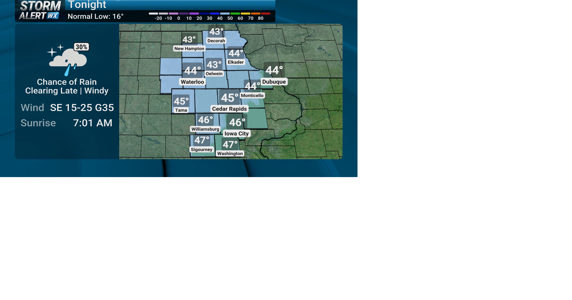 TRACKING: Chance of rain and snow before the weekend | Forecast | kwwl.com