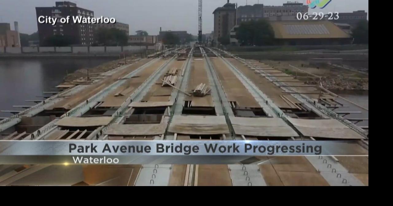 Waterloo making progress on major bridge renovations | Waterloo | kwwl.com
