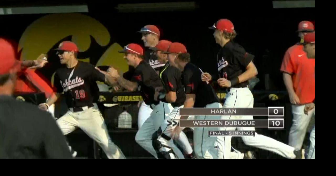 Top ranked Western Dubuque beats Harlan 10-0 in 3A State Baseball ...