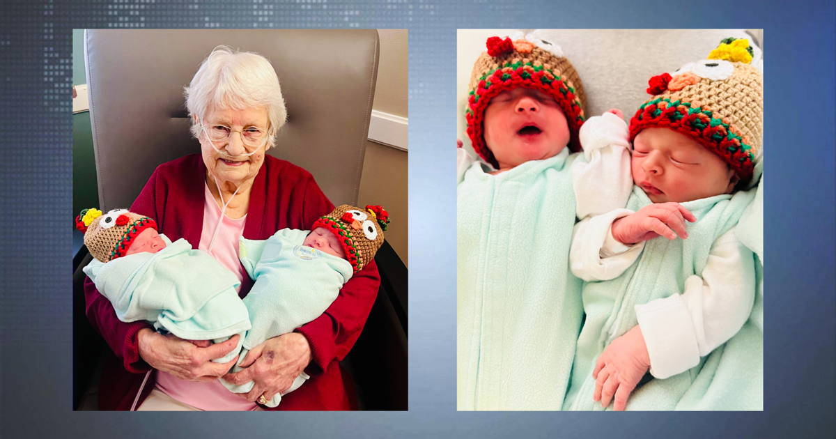 Decades Later, Twin Mother Welcomes Twin Great-Great-Grandchildren Decades Later, Twin Mother Welcomes Twin Great-Great-Grandchildren