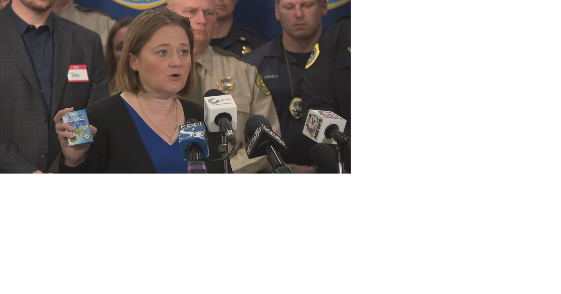 New Iowa Cold Case card deck announced in latest initiative to solve cases