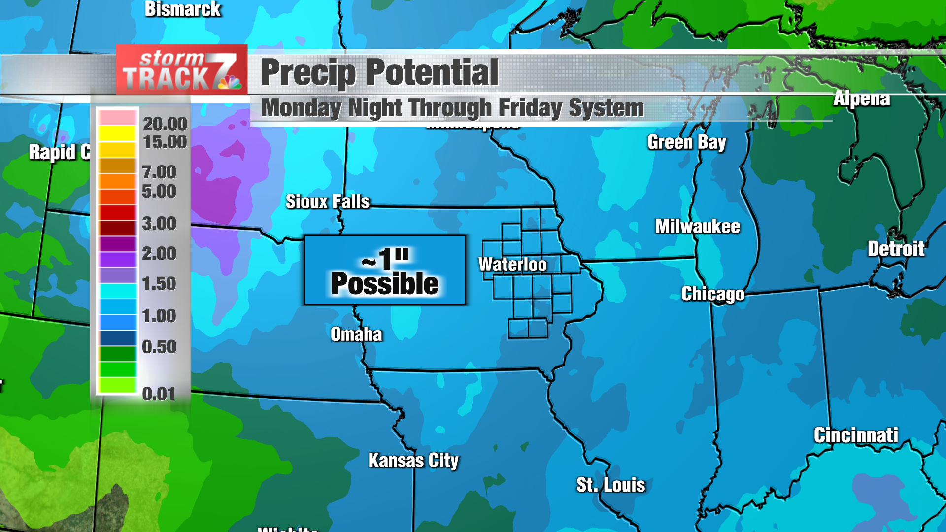 TRACKING: Clouds, Mild Temps, And A Soggy System | Forecast | Kwwl.com