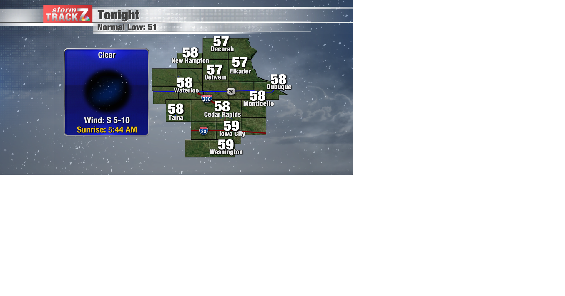 TRACKING: A warm weekend and an isolated storm chance | Forecast | kwwl.com