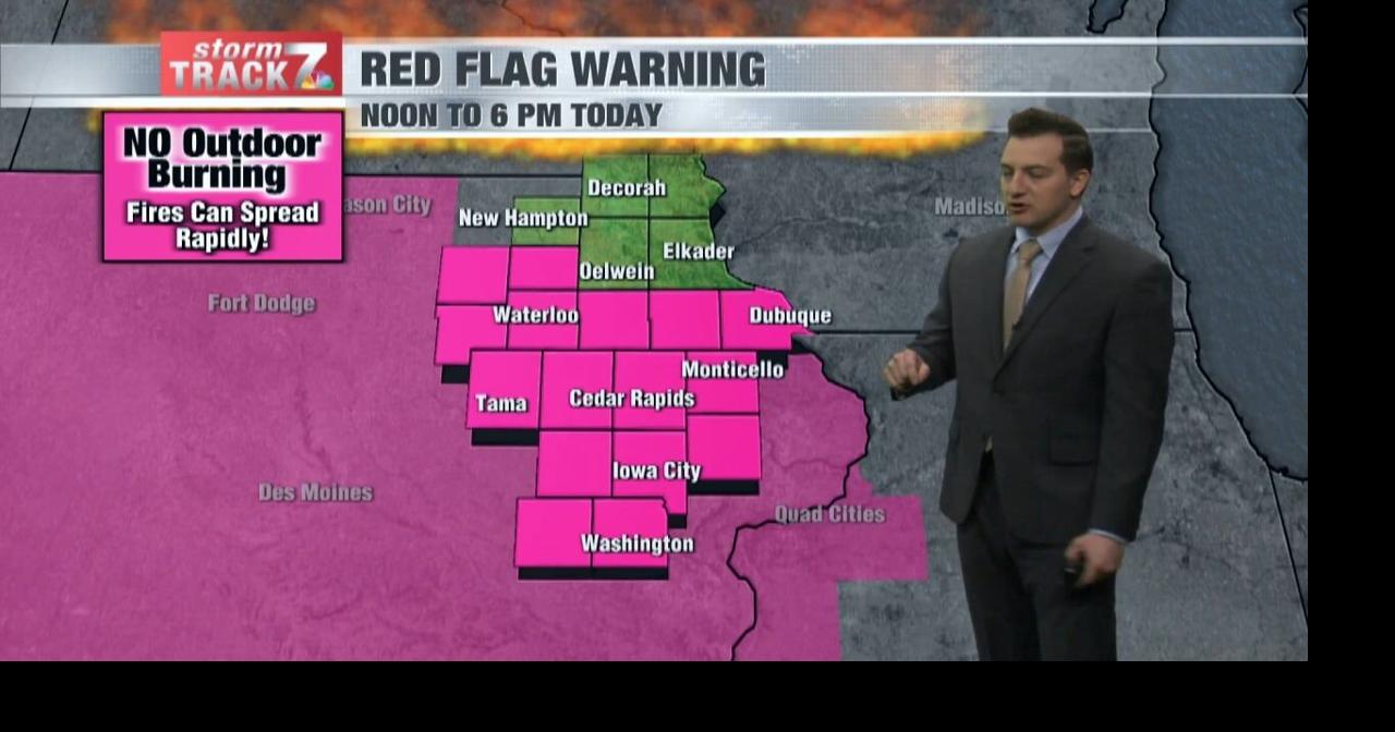 Red Flag Warning in place on Friday | Video | kwwl.com