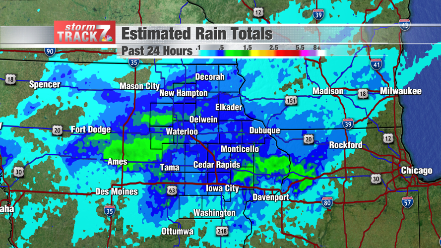 Rain and snowfall amounts | Schnack's Weather Blog | kwwl.com