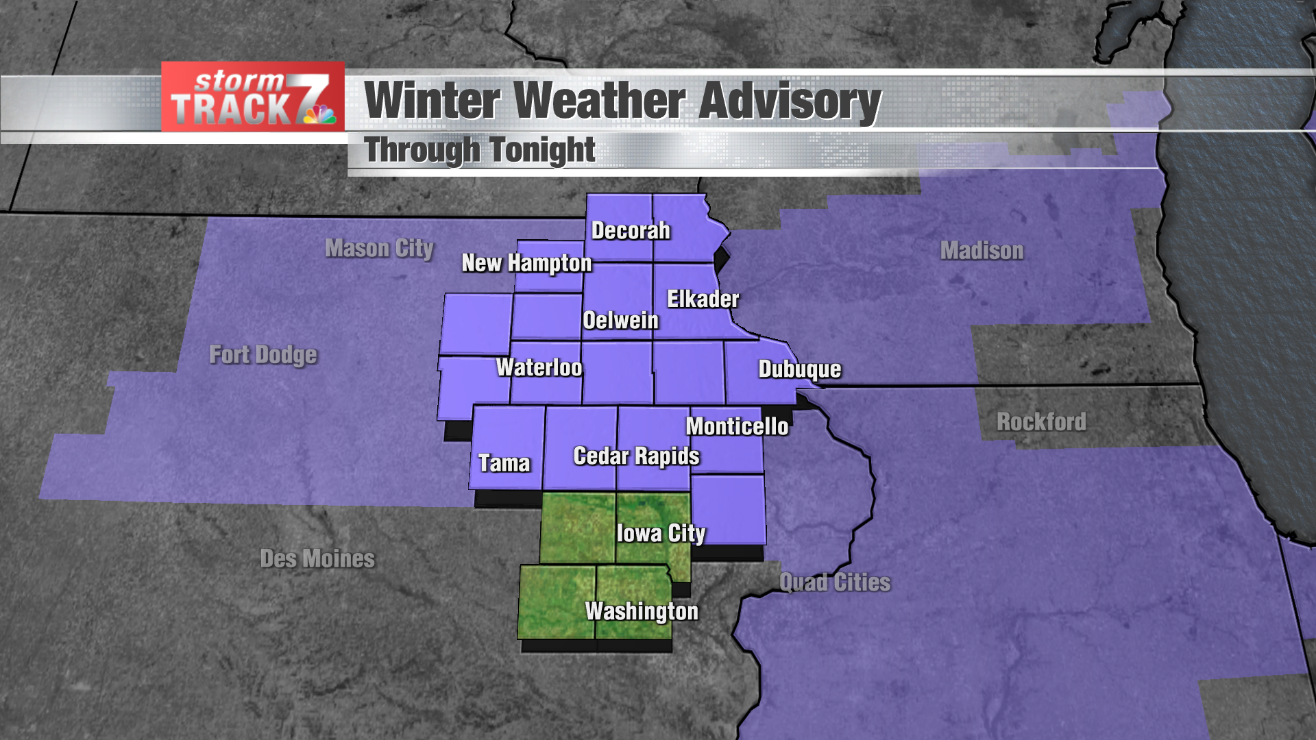 TRACKING: Snow Continues Tonight, Bitter Cold Follows | Forecast | Kwwl.com