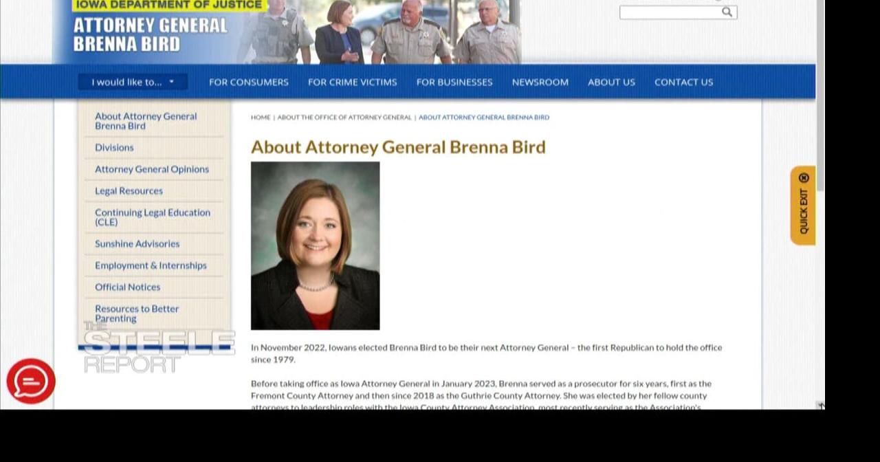 Iowa Attorney General Brenna Bird outlines her top issues | News | kwwl.com