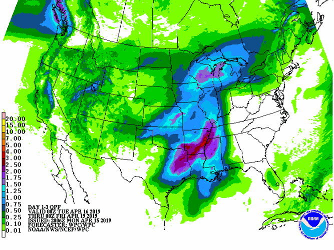 TRACKING: Rain chances and warm temperatures this weekend | Archive ...