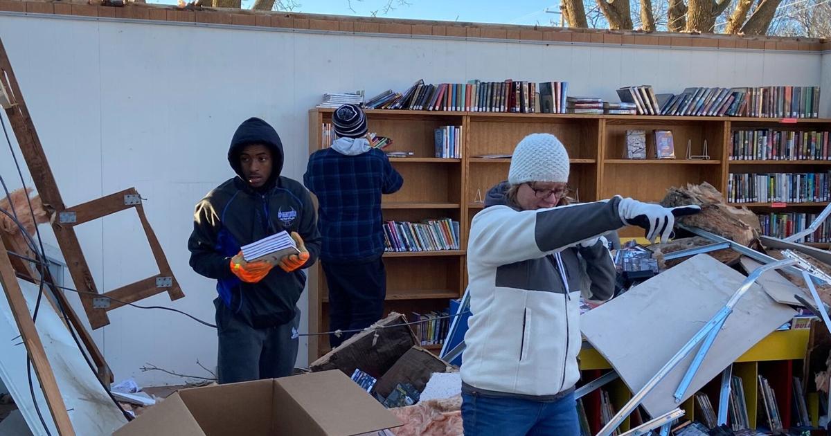 No shortage of help as community of Rudd picks up after tornado | News ...