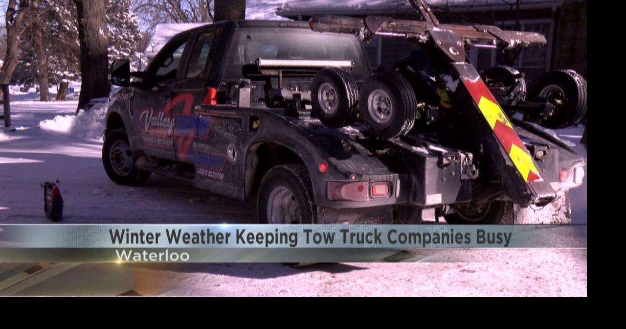 Local tow truck companies seeing increased calls for service amid