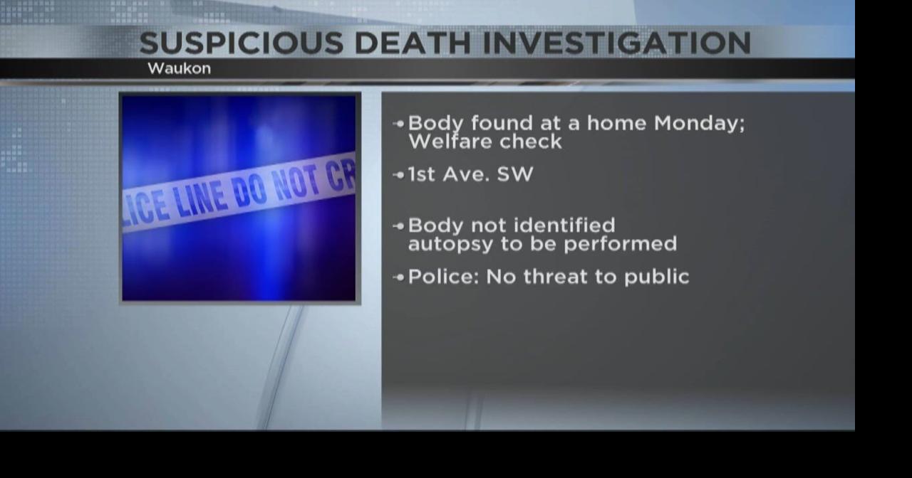 Investigation underway after body found in Waukon News