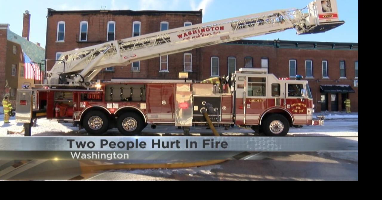 Two people injured in fire near Washington County courthouse | News ...